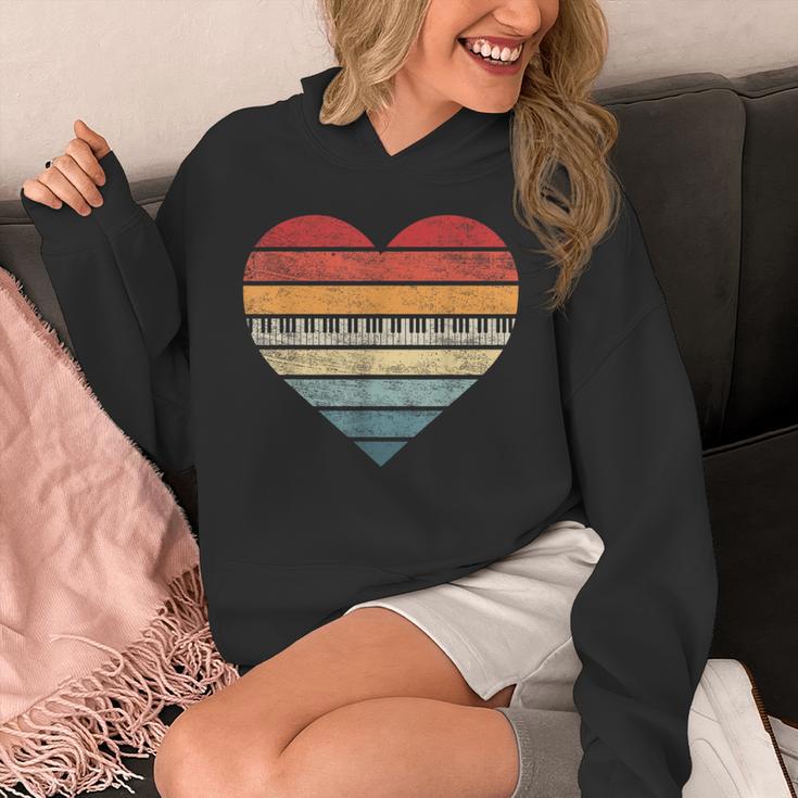 Pianist Retro Sunset Piano Keyboard Player Teacher Unisex Hoodie, funny design Pianist Retro Sunset Piano Keyboard Player Teacher Unisex Hoodie, funny design