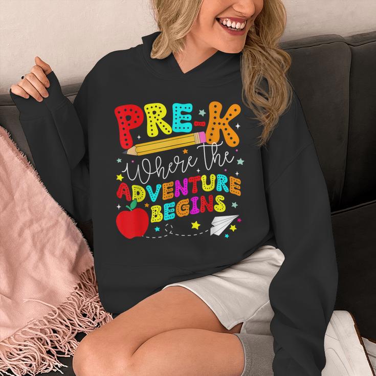 Pre-k Where The Adventure Begins First Day Of Prek Teacher Unisex Hoodie, funny design Pre-k Where The Adventure Begins First Day Of Prek Teacher Unisex Hoodie, funny design