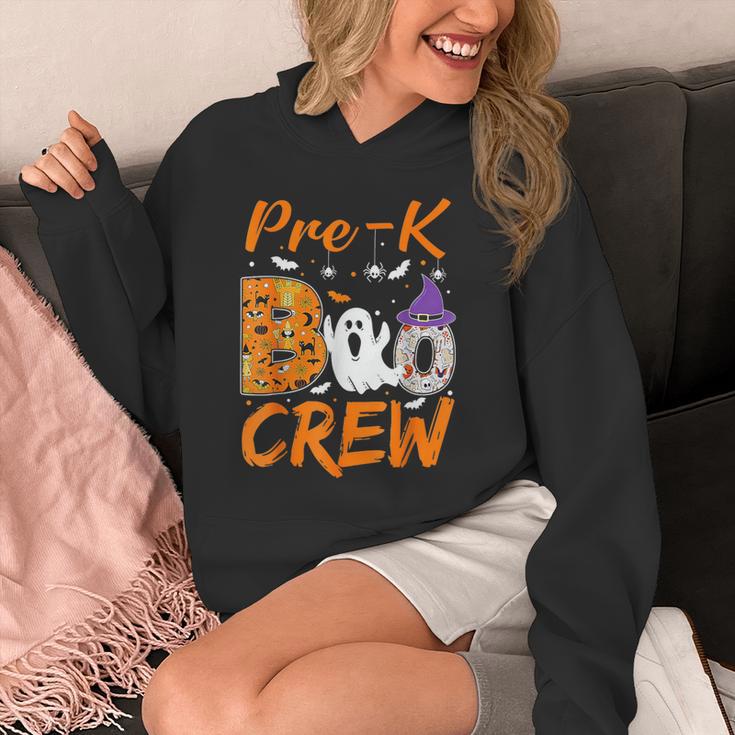 Pre K Boo Crew Teacher Student Halloween Pre Kindergarten Unisex Hoodie, funny design