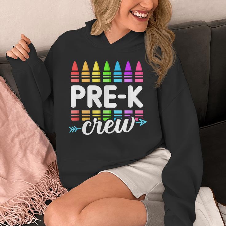 Pre-K Crew Teacher Team Squad Hello Back School Graduation Unisex Hoodie, funny design Pre-K Crew Teacher Team Squad Hello Back School Graduation Unisex Hoodie, funny design