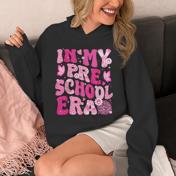 In My Preschool Era Teachers Women Back To School Kids Girls Unisex Hoodie, funny design