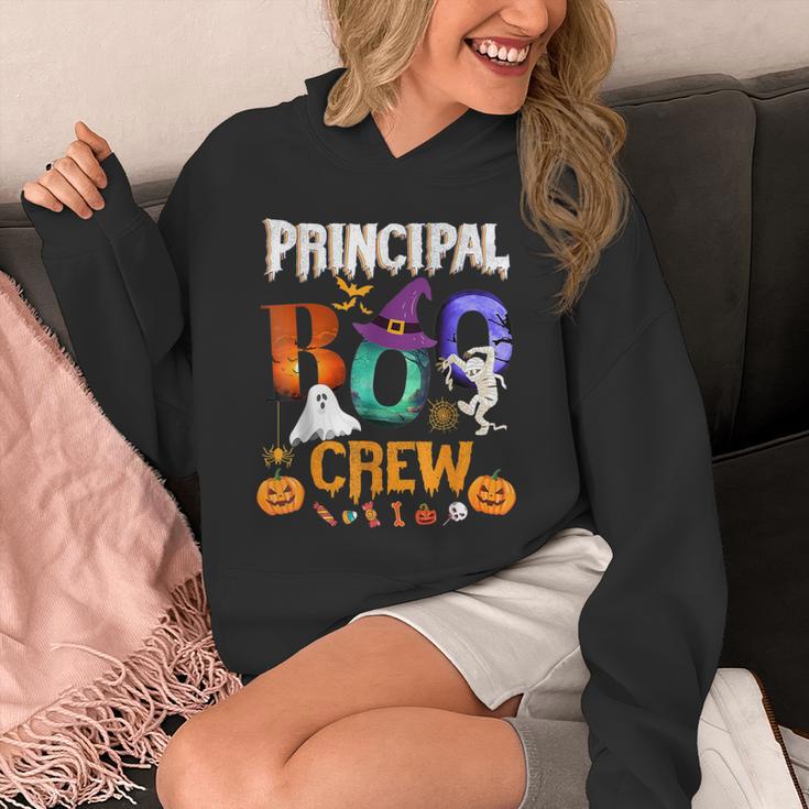 Principal Boo Crew Teacher Student Halloween Costume For Men Women Kids Unisex Hoodie, funny design