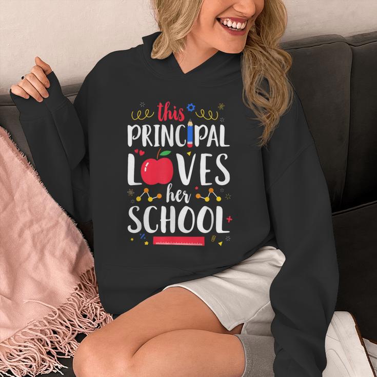 This Principal Loves Her School Teacher Appreciation Unisex Hoodie, funny design This Principal Loves Her School Teacher Appreciation Unisex Hoodie, funny design
