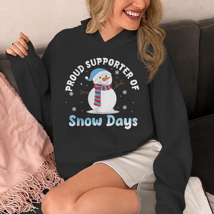 Proud Supporter Of Snow Days Teacher Unisex Hoodie, funny design Proud Supporter Of Snow Days Teacher Unisex Hoodie, funny design