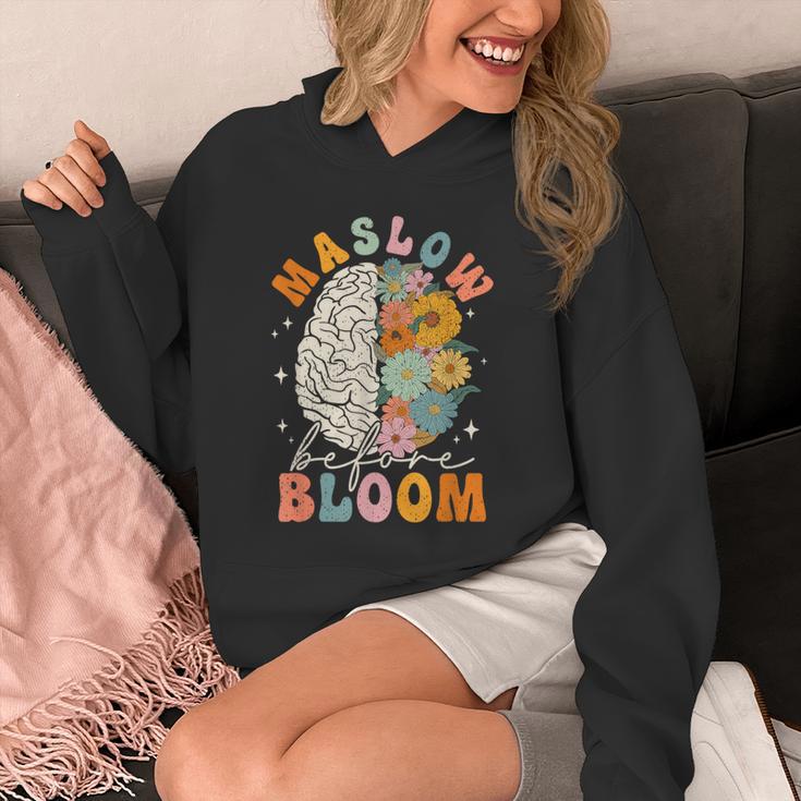 Psychologist Maslow Before Bloom Sped Teacher Classroom Unisex Hoodie, funny design Psychologist Maslow Before Bloom Sped Teacher Classroom Unisex Hoodie, funny design