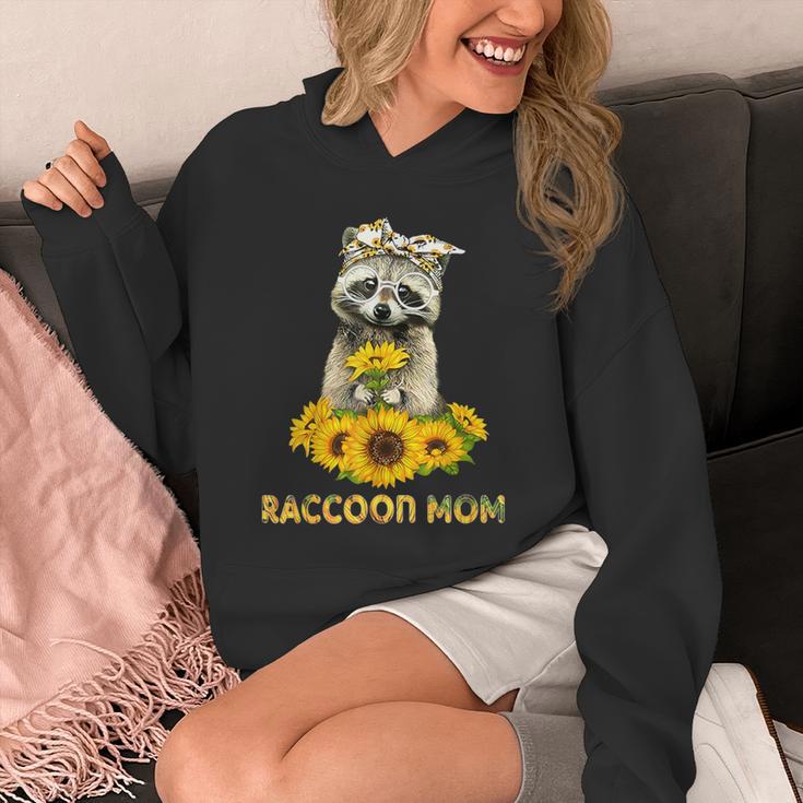 Raccoon Mom Sunflower Cute Glass For Mother's Day T-Shirt Unisex Hoodie Raccoon Mom Sunflower Cute Glass For Mother's Day T-Shirt Unisex Hoodie