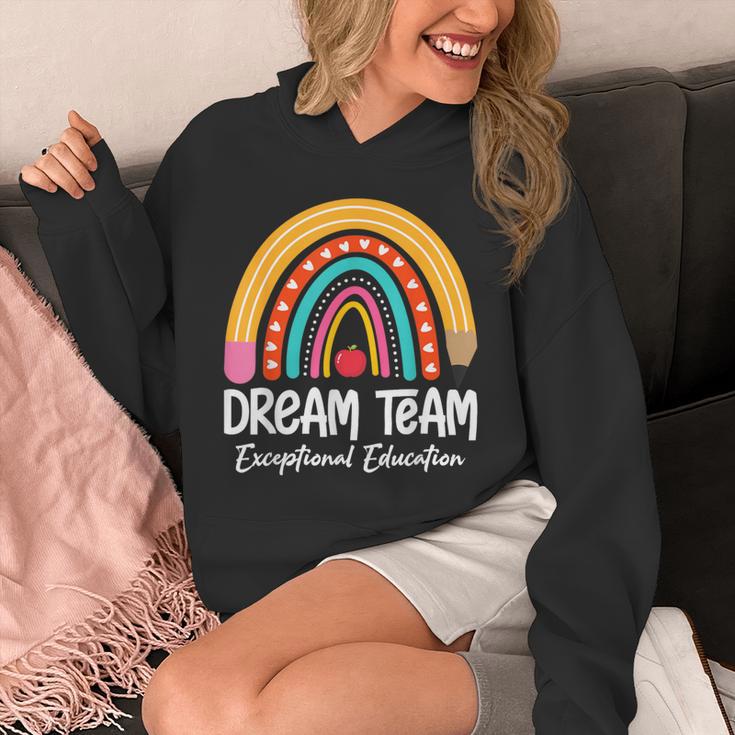 Rainbow Pencil Dream Exceptional Education Team SPED Teacher Unisex Hoodie, funny design