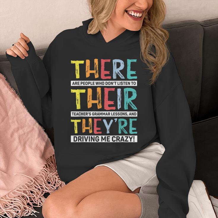 There Their They’Re Grammar Joke For English Teacher Student Unisex Hoodie, English Teacher Gifts, funny design There Their They’Re Grammar Joke For English Teacher Student Unisex Hoodie, English Teacher Gifts, funny design