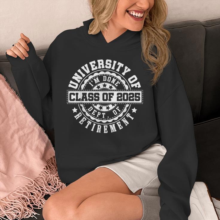 Retired 2025 For Teacher Retirement University Of I'm Done Unisex Hoodie, funny design Retired 2025 For Teacher Retirement University Of I'm Done Unisex Hoodie, funny design