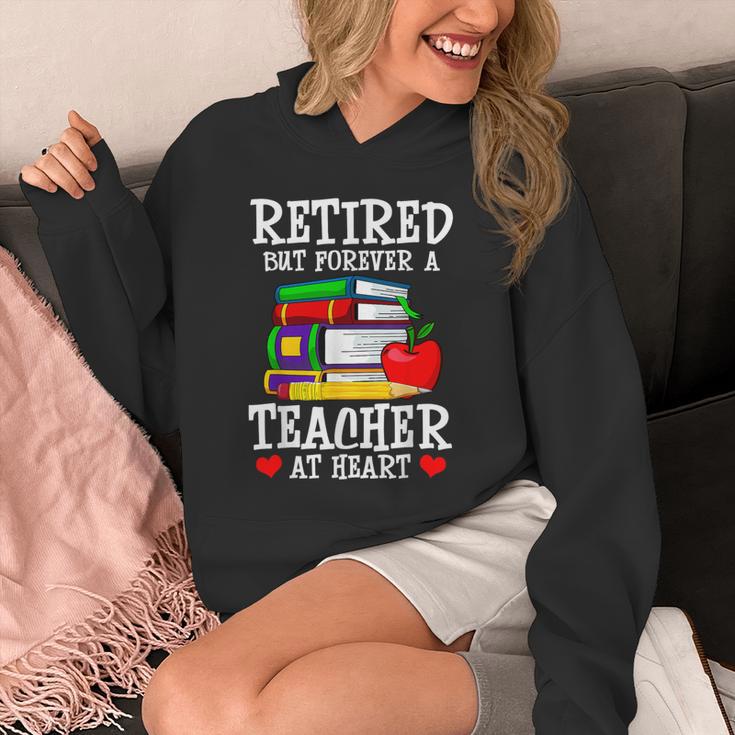 Retired But Forever a Teacher At Heart Teacher Retirement Unisex Hoodie, funny design Retired But Forever a Teacher At Heart Teacher Retirement Unisex Hoodie, funny design