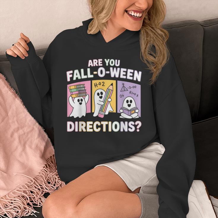 Retro Are You Fall O Ween Directions Teacher Halloween Ghost Unisex Hoodie, funny design Retro Are You Fall O Ween Directions Teacher Halloween Ghost Unisex Hoodie, funny design