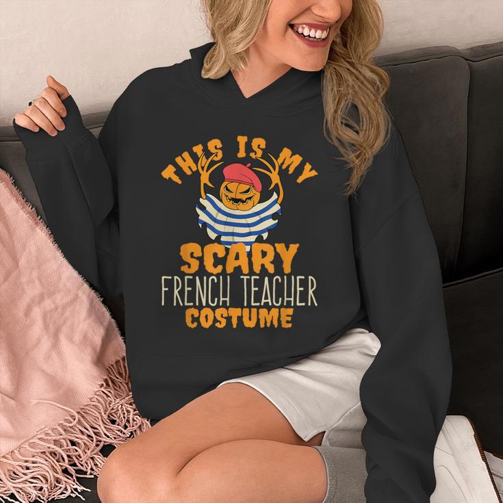 This Is My Scary French Teacher Costume Halloween Unisex Hoodie, funny design This Is My Scary French Teacher Costume Halloween Unisex Hoodie, funny design