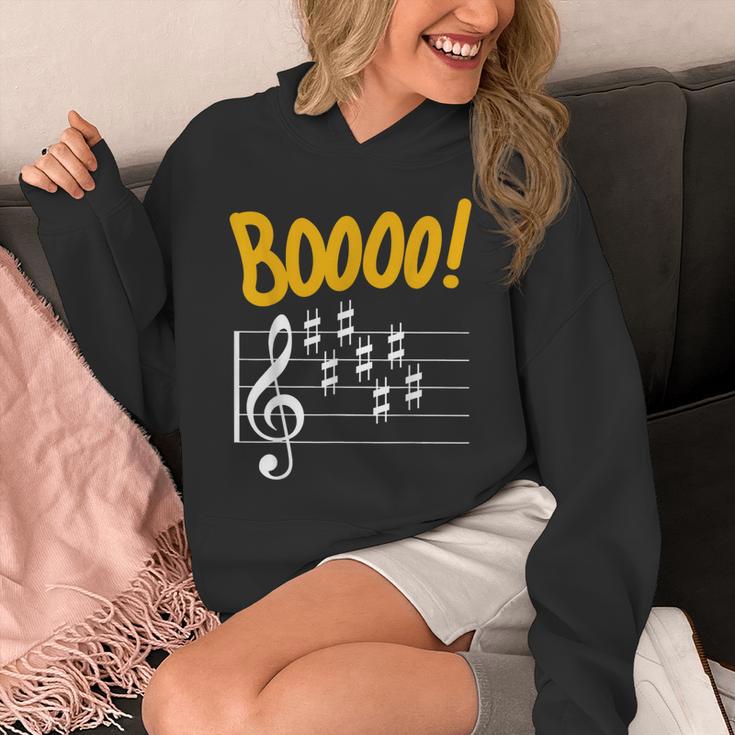 Scary Key Signature Boo Music Halloween Musician Teacher Men Women Unisex Hoodie, funny design Scary Key Signature Boo Music Halloween Musician Teacher Men Women Unisex Hoodie, funny design