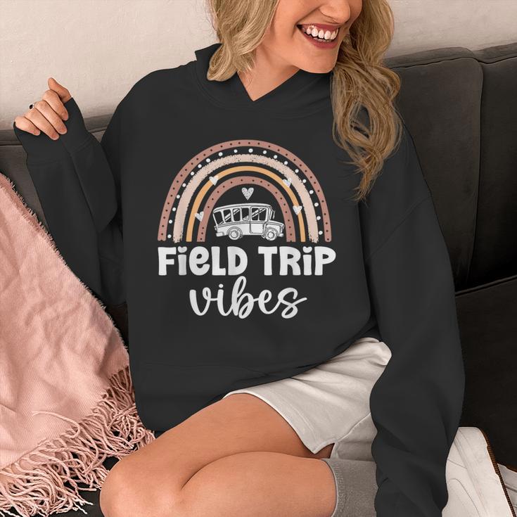 School Bus Trip Vibes Students Teachers Students Field Trip Unisex Hoodie, funny design