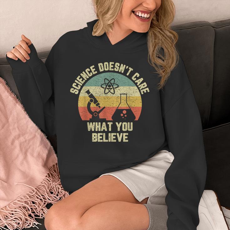 Science Doesn't Care What You Believe Science Teacher Men Women Kids Unisex Hoodie, Science Teacher Gifts, funny design Science Doesn't Care What You Believe Science Teacher Men Women Kids Unisex Hoodie, Science Teacher Gifts, funny design