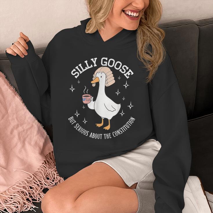 Silly Goose Constitution History Teacher Middle School Unisex Hoodie, History Teacher Gifts, funny design