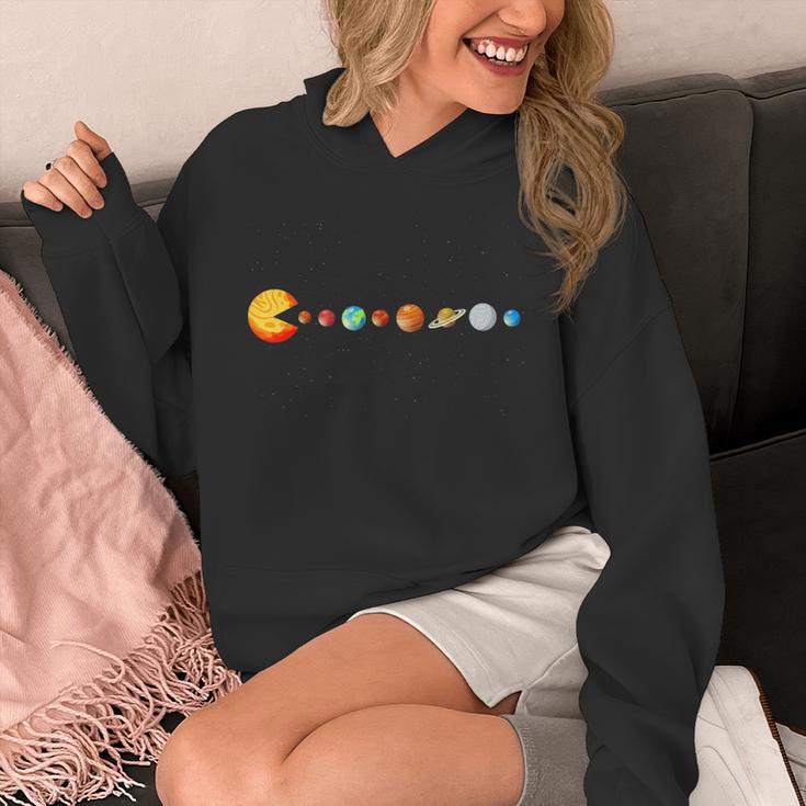 Solar System Teacher Video Games Sun Eating Planets Unisex Hoodie, funny design Solar System Teacher Video Games Sun Eating Planets Unisex Hoodie, funny design
