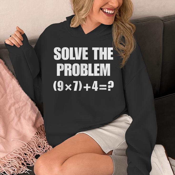 Solve The Problem 67 Teacher Unisex Hoodie, funny design Solve The Problem 67 Teacher Unisex Hoodie, funny design