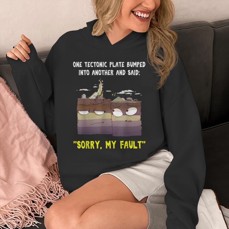 Sorry My Fault Earthquake Tectonic Plate Science Teacher Pun Unisex Hoodie, Science Teacher Gifts, funny design Sorry My Fault Earthquake Tectonic Plate Science Teacher Pun Unisex Hoodie, Science Teacher Gifts, funny design