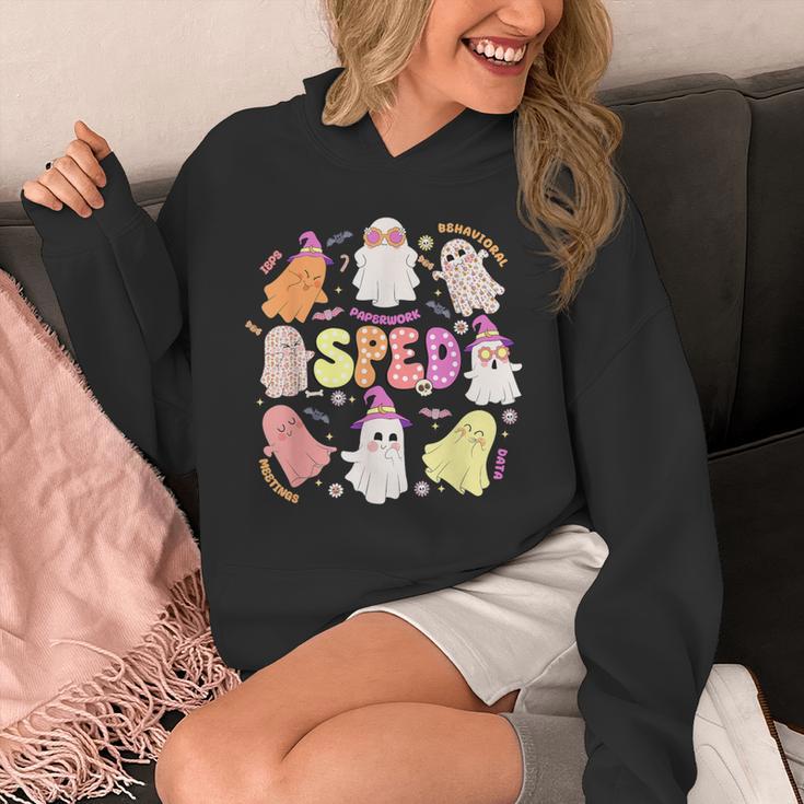 SPED Teacher Halloween Spooky Special Education Team Men Women Kids Unisex Hoodie, funny design SPED Teacher Halloween Spooky Special Education Team Men Women Kids Unisex Hoodie, funny design