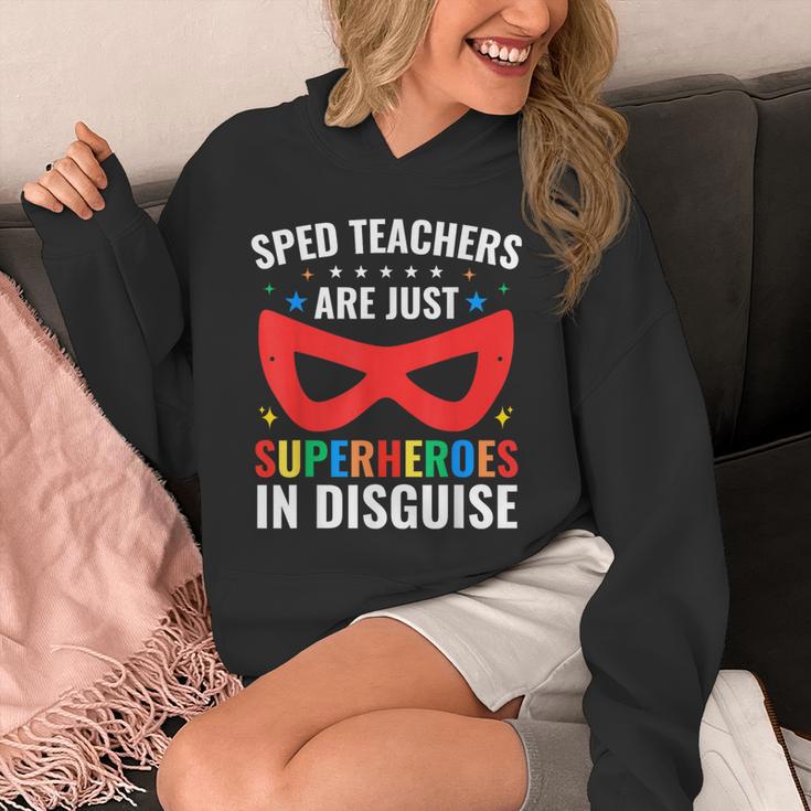 SPED Teacher Are Just Superheroes Disguise Special Education Unisex Hoodie, funny design SPED Teacher Are Just Superheroes Disguise Special Education Unisex Hoodie, funny design