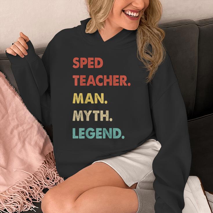 Sped Teacher Man Myth Legend Unisex Hoodie, funny design