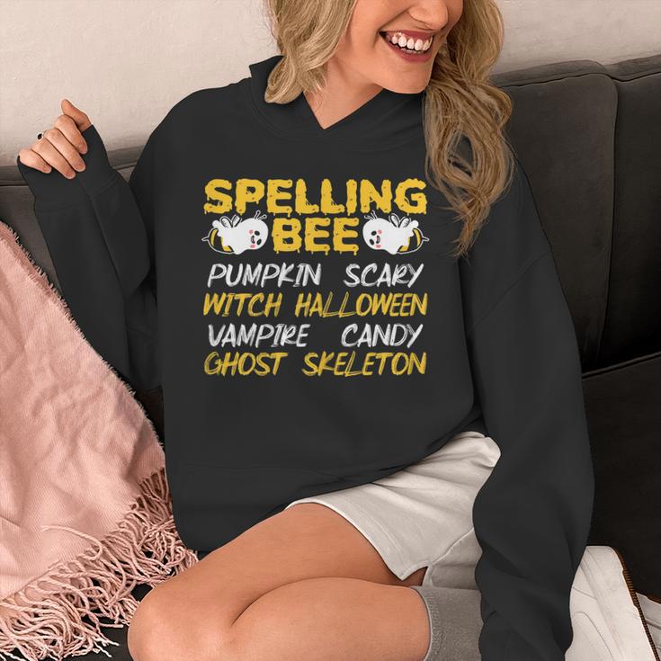 Spelling Bee Costume For a Halloween Teacher Pun Women Unisex Hoodie, funny design