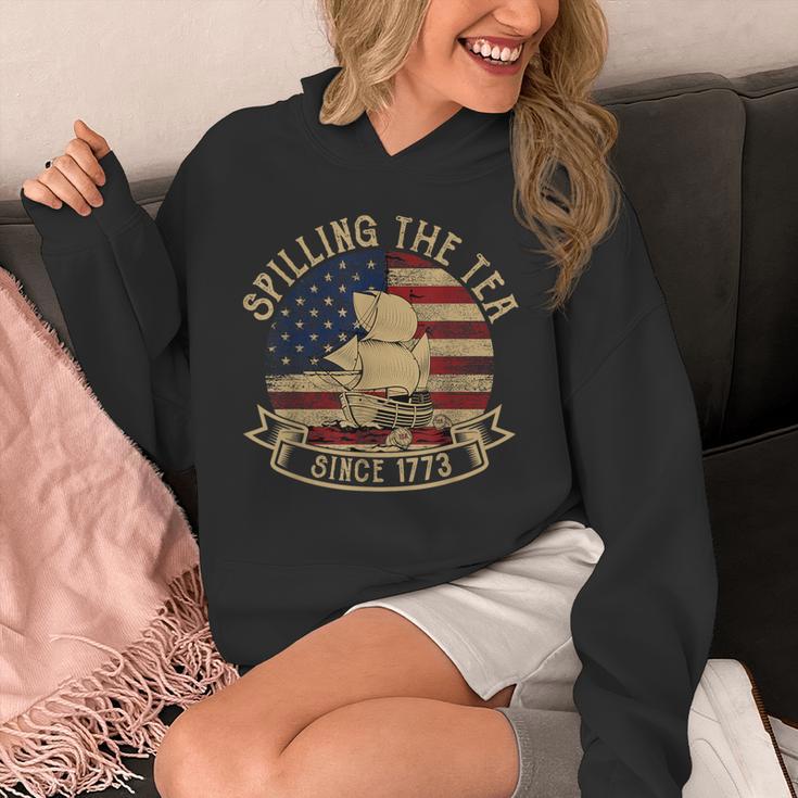 Spilling The Tea Since 1773 American History Teacher Vintage Unisex Hoodie, History Teacher Gifts, funny design Spilling The Tea Since 1773 American History Teacher Vintage Unisex Hoodie, History Teacher Gifts, funny design