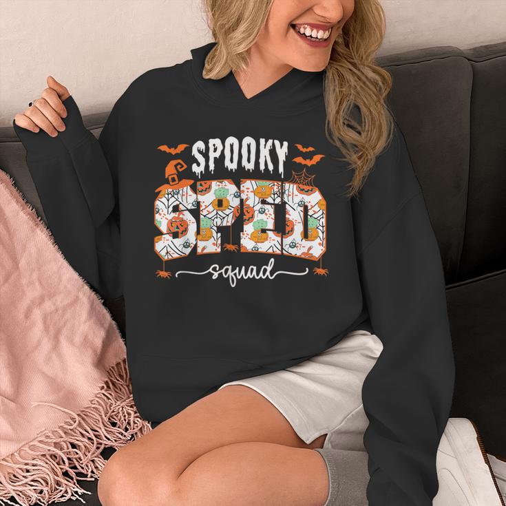 Spooky SPED Squad Special Education Teacher Halloween Ghost Unisex Hoodie, funny design