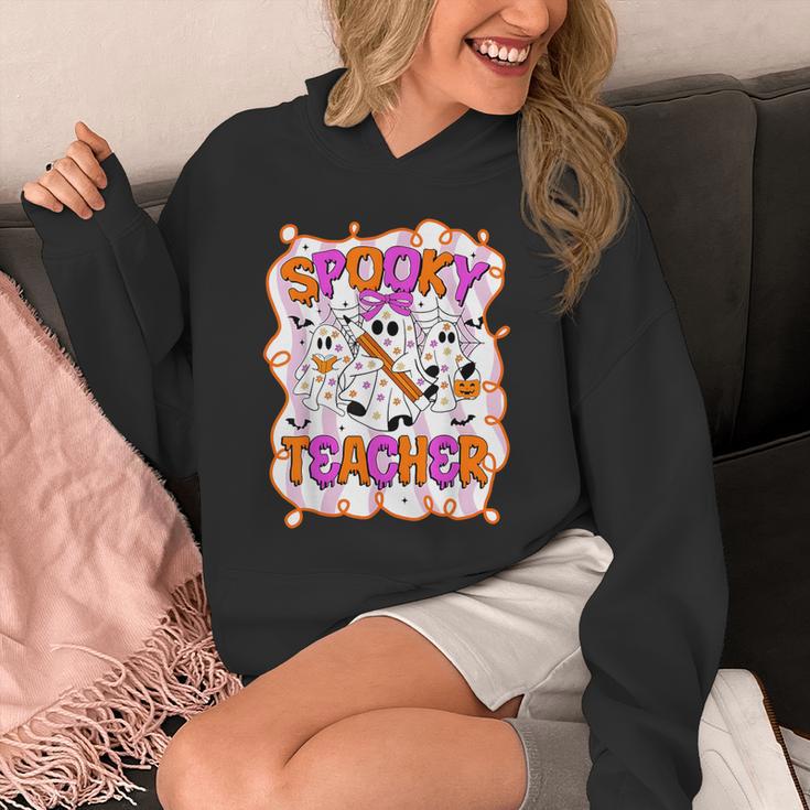 Spooky Teacher Ghost Pencil Teacher Halloween Teacher Unisex Hoodie, funny design Spooky Teacher Ghost Pencil Teacher Halloween Teacher Unisex Hoodie, funny design