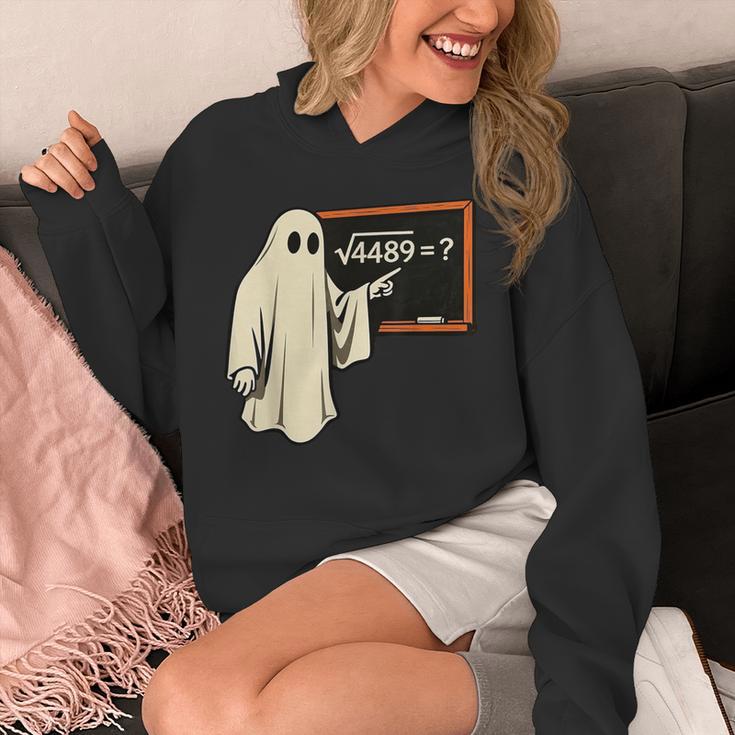 Square Root 67 Ghost Math Teacher 4489 Meme Halloween Unisex Hoodie, funny design