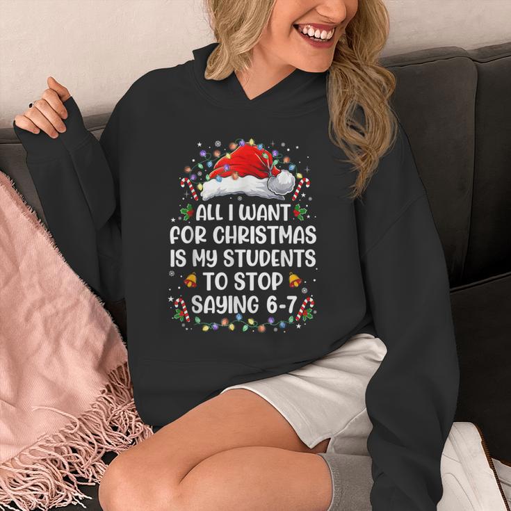 Stop Saying 6-7 Teacher Students 67 Christmas Meme 6 7 Unisex Hoodie, funny design Stop Saying 6-7 Teacher Students 67 Christmas Meme 6 7 Unisex Hoodie, funny design
