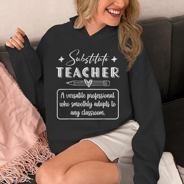 Substitute Teacher Definition Unisex Hoodie, funny design Substitute Teacher Definition Unisex Hoodie, funny design