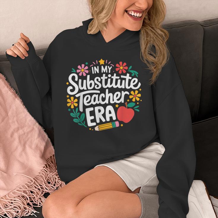 In My Substitute Teacher Era Unisex Hoodie, funny design