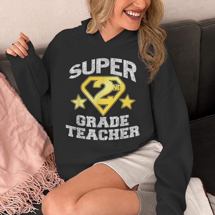 Super 2nd Grade Teacher Hero Unisex Hoodie, Super Teacher Gifts, 2nd Grade Teacher Gifts, funny design