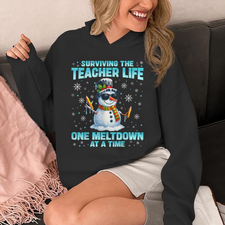 Surviving The Teacher Life Pjs Pajamas Christmas Xmas Teache Unisex Hoodie, funny design Surviving The Teacher Life Pjs Pajamas Christmas Xmas Teache Unisex Hoodie, funny design