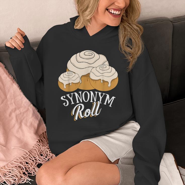 Synonym Roll Teacher And Grammar Geeks Pun For Men Women Kids Unisex Hoodie, funny design