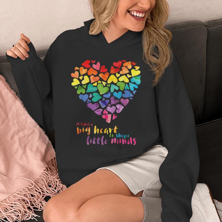 It Takes a Big Heart To Shape Little Minds Teacher Unisex Hoodie, funny design It Takes a Big Heart To Shape Little Minds Teacher Unisex Hoodie, funny design