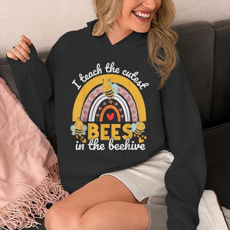 I Teach The Cutest Bees In The Beehive Teachers Day Unisex Hoodie, funny design I Teach The Cutest Bees In The Beehive Teachers Day Unisex Hoodie, funny design