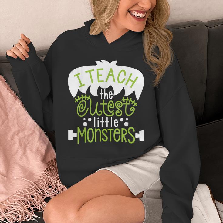 I Teach The Cutest Little Monsters Halloween Teacher Spooky Unisex Hoodie, funny design I Teach The Cutest Little Monsters Halloween Teacher Spooky Unisex Hoodie, funny design