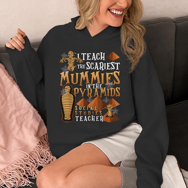 Teach The Scariest Mummies Halloween Social Studies Teacher Men Women Unisex Hoodie, funny design Teach The Scariest Mummies Halloween Social Studies Teacher Men Women Unisex Hoodie, funny design