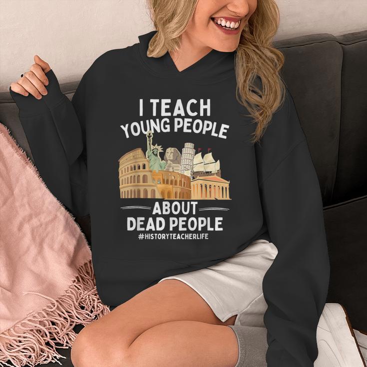 I Teach Young People About Dead People History Teachers Unisex Hoodie, History Teacher Gifts, funny design I Teach Young People About Dead People History Teachers Unisex Hoodie, History Teacher Gifts, funny design