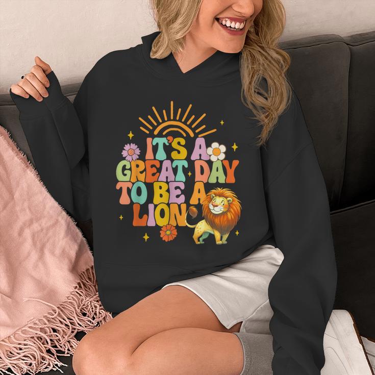 Teacher Life Back To School It's A Great A Day To Be A Lion Unisex Hoodie, funny design Teacher Life Back To School It's A Great A Day To Be A Lion Unisex Hoodie, funny design