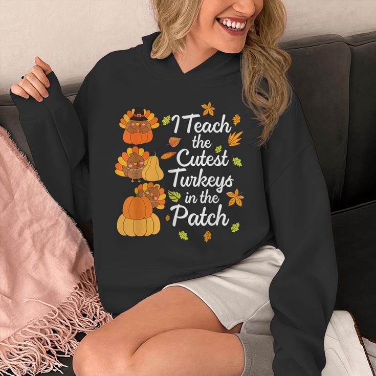 Teacher Thanksgiving I Teach The Cutest Turkeys In The Patch Unisex Hoodie, funny design Teacher Thanksgiving I Teach The Cutest Turkeys In The Patch Unisex Hoodie, funny design