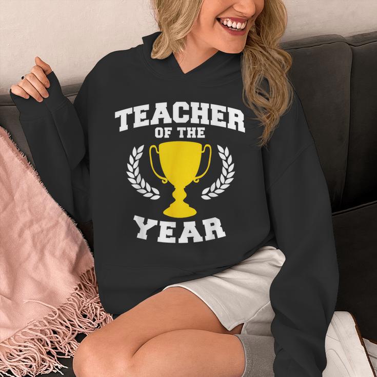 Teacher Of The Year For Men Women Unisex Hoodie, funny design