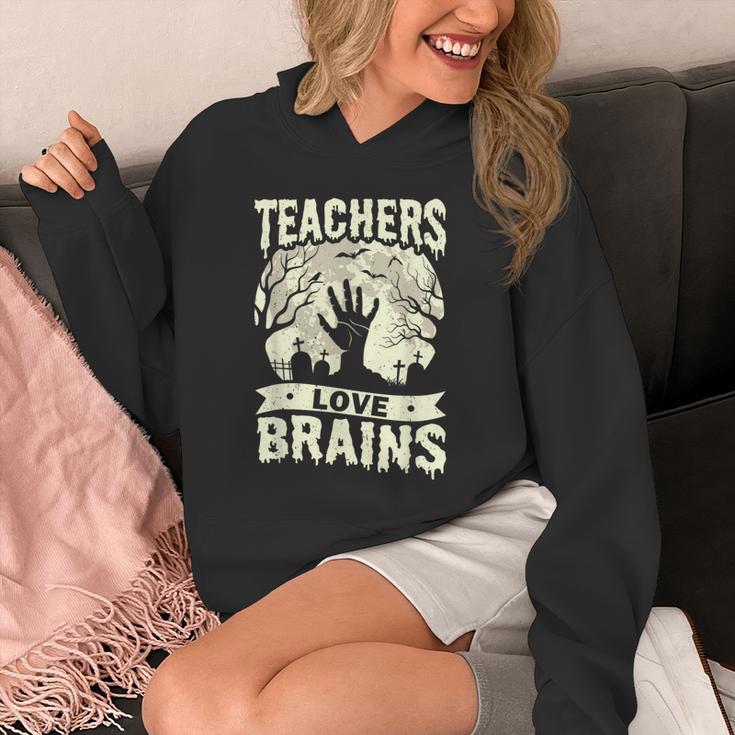 Teachers Love Brains Halloween Costume Boo Trick Teach Unisex Hoodie, funny design Teachers Love Brains Halloween Costume Boo Trick Teach Unisex Hoodie, funny design