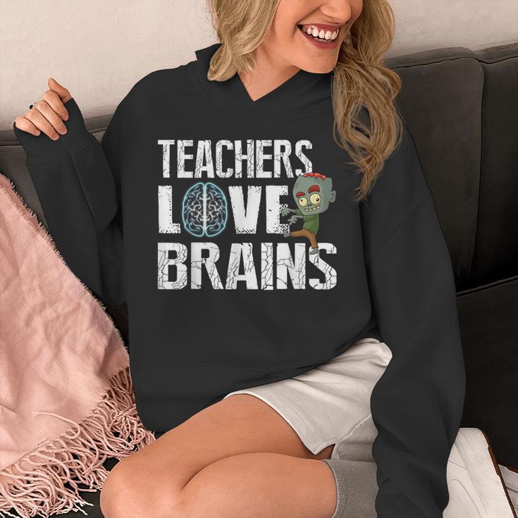 Teachers Love Brains Zombie Halloween Hilarious Unisex Hoodie, funny design Teachers Love Brains Zombie Halloween Hilarious Unisex Hoodie, funny design