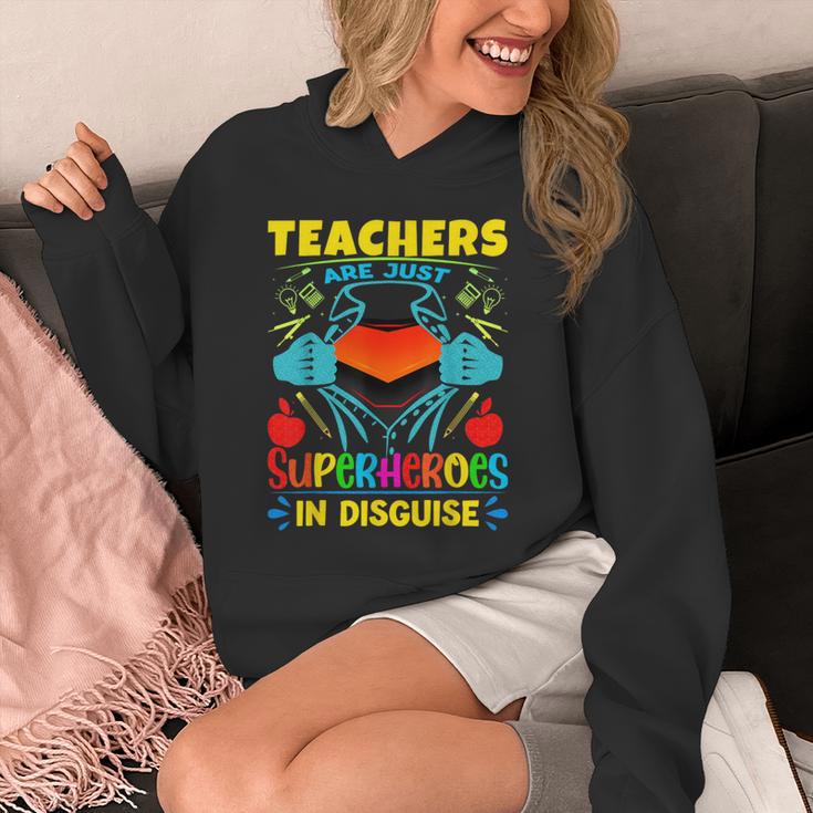 Teachers Are Superheroes – Fun Appreciation Unisex Hoodie, funny design