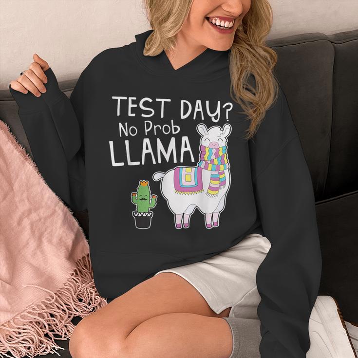 Teachers Testing Day Test Day No Prob Llama Teacher Unisex Hoodie, funny design Teachers Testing Day Test Day No Prob Llama Teacher Unisex Hoodie, funny design
