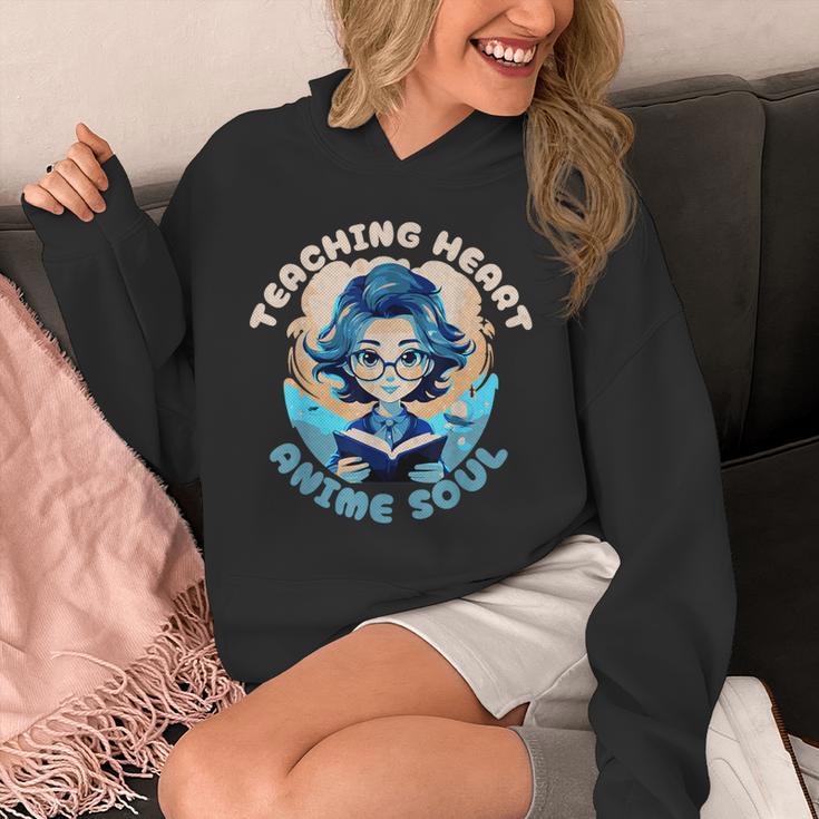 Teaching Heart Anime Soul Teacher Otaku Manga Unisex Hoodie, funny design Teaching Heart Anime Soul Teacher Otaku Manga Unisex Hoodie, funny design
